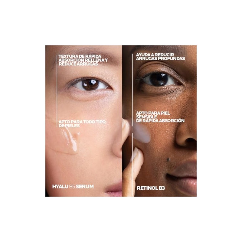 Kit La Roche-Posay Rutina Hidratante Anti-Arrugas: Hyalu B5 Suractivated Sérum