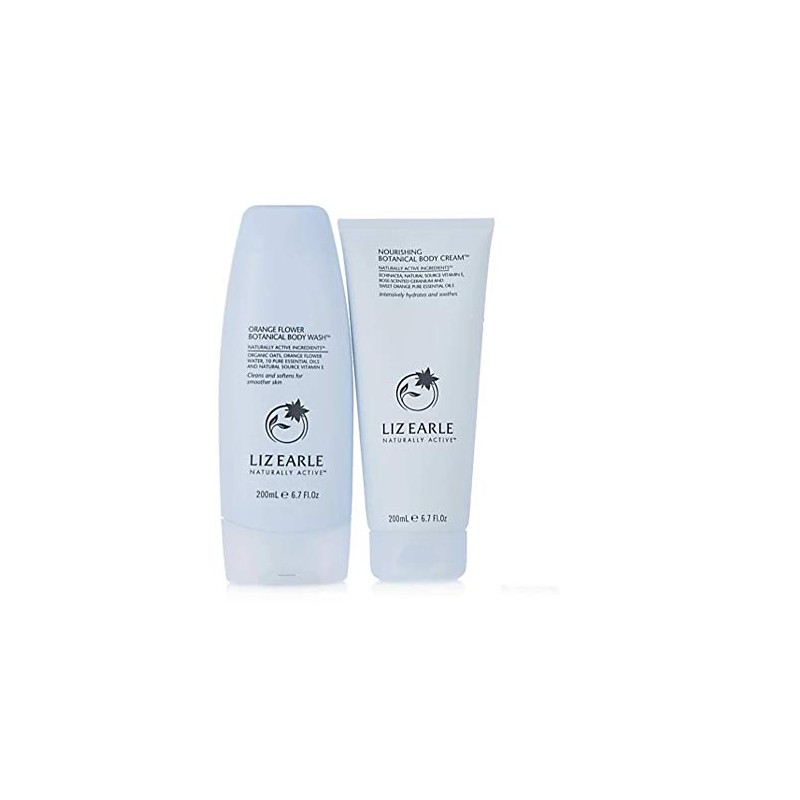 Liz Earle Orange Flower Botanical Body Wash & Nourishing Botanical
