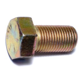 Unbranded 9/16"-18 x 1" Zinc Grade 8 Hex Cap Screws (5 pcs.)