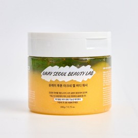 UK Scrub Body Wash Acne Functional Back Acne Guard Cream Brazilian Waxing Scrub Ingrown Hair, 1 Piece, 390g / 유케이 스크럽 바디워시 여드름 기능성 등드름 가드름 브라질리언 왁싱 스크럽 인그로운헤어, 1개, 390g