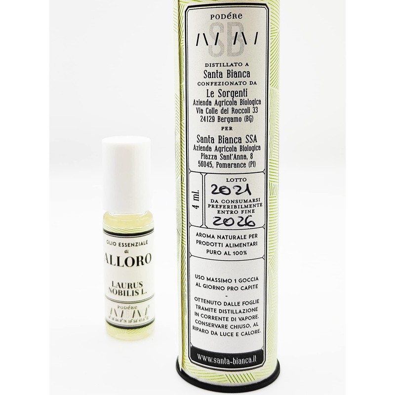 Laurel Essential Oil Podere Santa Bianca