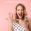 Supertina Ring Size Adjuster for Loose Ring Clear Silicone Ring