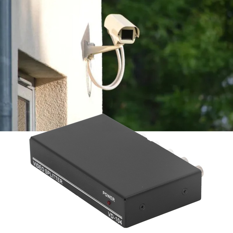 1 In 4 Out Video Splitter Professional Full HD 1080P