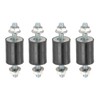 PATIKIL M6 20x20mm Rubber Isolator Mounts, 4 Pcs Rubber Studs
