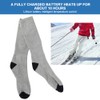 Rechargeable Washable Warm Adjustable Temperature Electric Heating SocksEU Plug 100-240V