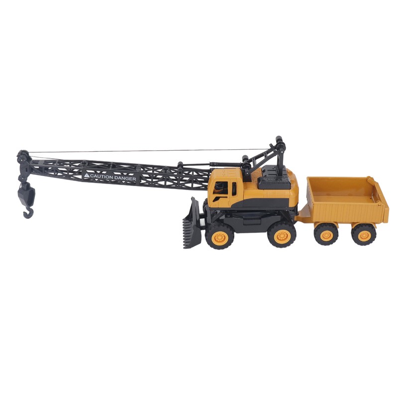 Crane Truck Toy 1:55 Strong Alloy Plastic Hand Eye Coordination