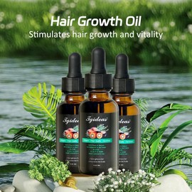 Tgideas Rosemary & Batana Oil -Blended with Jojoba & Argan Organic Essential Oil forHair Haircare Daily Repairing Restore Moisture Vitamins - Specification: 3 Bottle (90% People Choose)