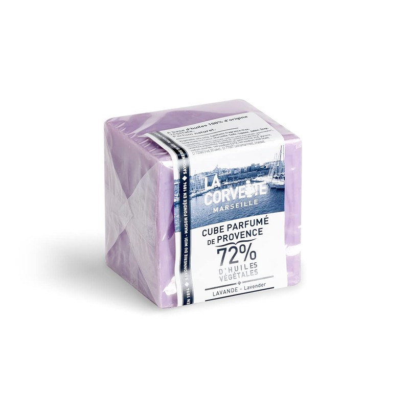 La Corvette Provence-Würfel aus Marseille-Lavendel, 300g