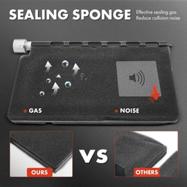 A-Premium Compatible with Dodge Ram 1500, Ram 2500, Ram 3500, Ram 4500, Ram 5500, 2002-2010 Heater HVAC Blend Door Repair Kit, 5073962AA 68004226AA, Recirculation Door Kit