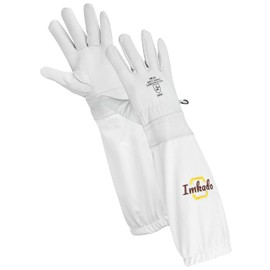 Imkado Beekeeping Gloves Cowhide Leather (9)