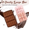 Dubai Chocolate Bar Mold, Food Grade Silicone Deep Mold for