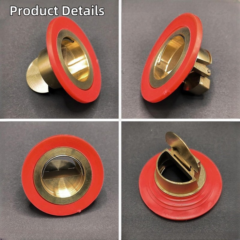 COLDDD Downspout Universal Brass Floor Drain core, Shower Floor Drain