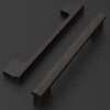 Amerdeco 10 Pack Oil Rubbed Bronze Cabinet Pulls 5 Inch(128MM)