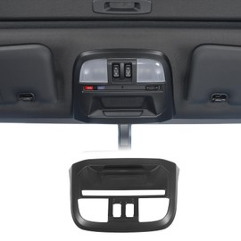 Daeiclru - Cubierta de luz de lectura superior para coche compatible con Subaru WRX 2022 2023, cubierta de luz de lectura de techo ABS, accesorios decorativos interiores (negro mate)