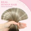 Pinkpearl Clip in Human Hair Extensions #3/8/22 Balayage Walnut Brown