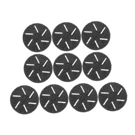 Baluue 10pcs Coarse Electric Foot File Roller Replacement Pedicure Supplies for Callus Removal Easy Install Grinding for Smooth Feet