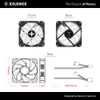XILENCE Fan 120 x 120 Performance A Reverse ARGB White