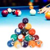 GOTOTOP 16PCS 32MM Mini Pool Ball Billiard Set,Resin Kids Pool