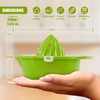 GEEZY Plastic Manual Juicer, 220ml Capacity – BPA Free, Dishwasher