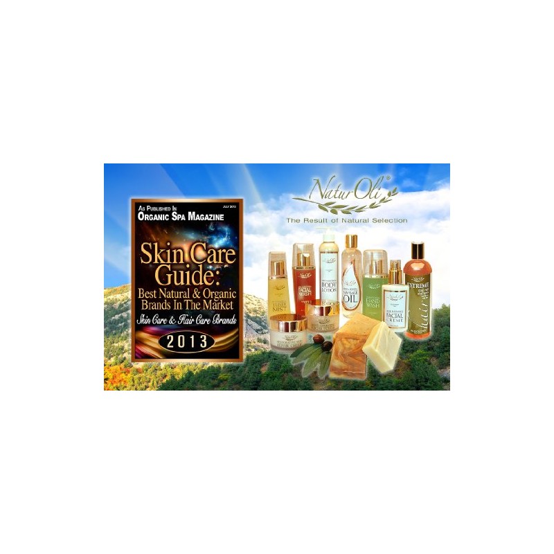 NaturOli Soap Nut Cleansing Soap Bars - 100% All Natural