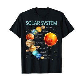 Solar System, Planets, Science, Space, Boys T-Shirt