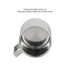 3PCS/Set Insulated Coffee Cup Set Stainless Steel Double Walled Mugs