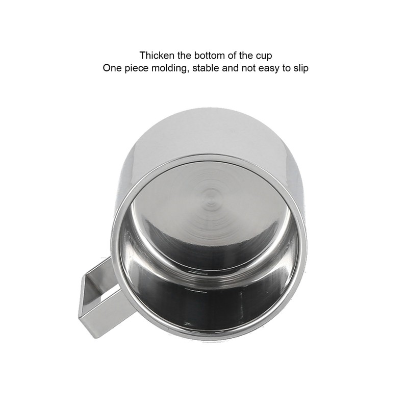 3PCS/Set Insulated Coffee Cup Set Stainless Steel Double Walled Mugs