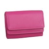 Women's RFID Small Purse, Genuine Soft Leather Wallet with Coin