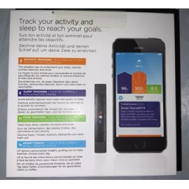 Jawbone UP2 Sleep & Activity Fitness Tracker Bluetooth Wristband Silver NEW