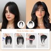 tesshair Clip In Fringe 360° 3D Cover Clip in Side