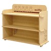 NaganoFactory DB1681 Miffy Easy Assembly Mini Wood Shelf