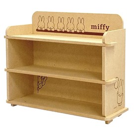 NaganoFactory DB1681 Miffy Easy Assembly Mini Wood Shelf