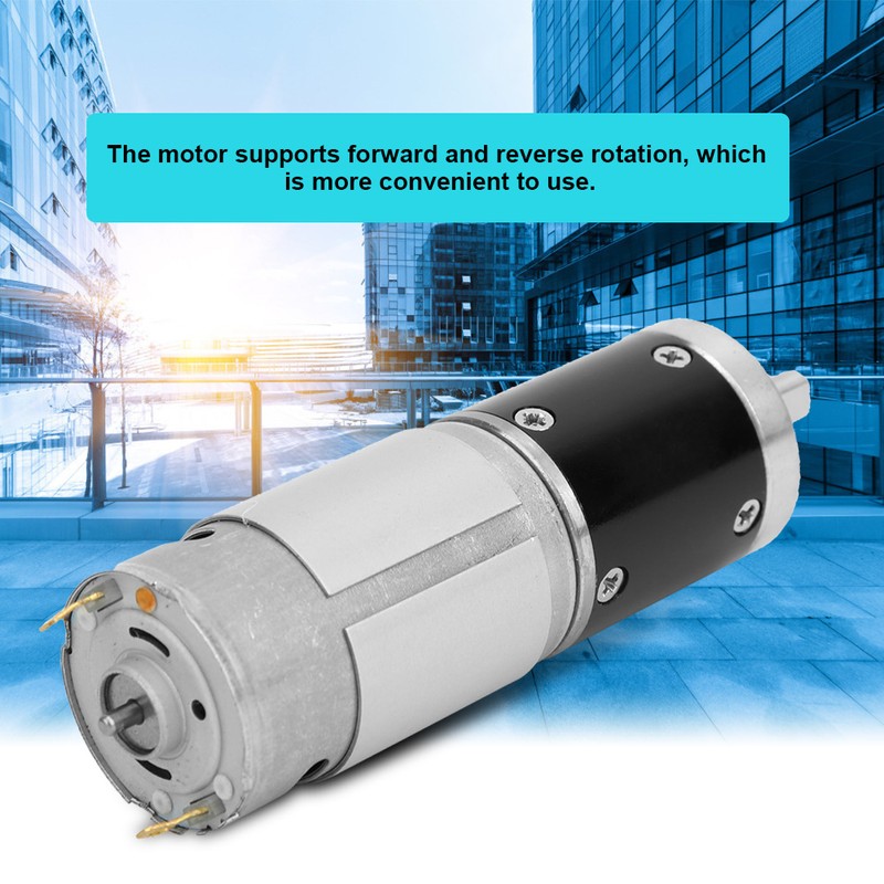 CM28-395 DC 24V Planetary Geared Motor Electric Reduction Gear Motor