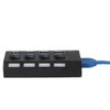 High speed USB3.0 splitter 4 port USB Hub Switch Expansion