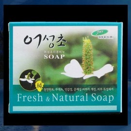 B519/Houttuynia cordata soap/Facial soap/Beauty soap/Herbal beauty soap / B519/어성초비누/세수비누/미용비누/한방미용비누