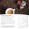 Coffee Capsule Holder Wall Mounted Coffee Pod Holder Aluminum Alloy