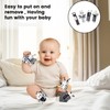 Baby Wrist and Ankle Rattles Toys, 4 PCS Baby Toys