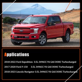 AUCERAMIC VS50993R Engine Valve Cover Gasket Set Fit for Ford F-150 2017-2020 Ford Expedition 2018-2022 Lincoln Navigator 2018-2023 3.5L V6 VS50973