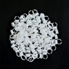 100 Pieces Eyelash Glue Holder Rings Cups Pigment Rings False