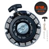JMCHstore Brilliant Chrome Pull Start Recoil Starter Assembly for Predator
