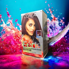 L'Oreal Paris Feria Multi-Faceted Hair Color, #41 Rich Mahogany Caoba Intenso