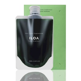 ILOA Hair Color Supplement Iloa Color Shampoo, Matte, Green, Beauty Salon Exclusive, Fade Resistant, 6.6 fl oz (185 ml)