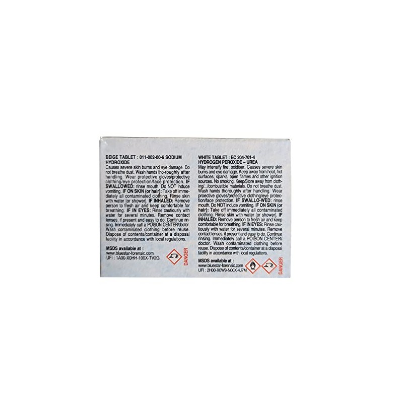 Bluestar Luminol Training Pack (8 Pack)