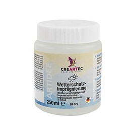 Artidee Creartec Weather Protection Impregnation – Invisible Protection Against Moisture and Dirt – Solvent-free and Odourless – Weather-Resistant – 250 ml – Made in Germany