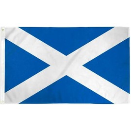 Trade Winds 12x18 Scotland Cross Boat Flag Saint Andrew Banner Saltire Scottish Pennant 100D
