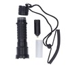 Diving Flashlight LED White Light Underwater Dive Torch IPX8 Waterproof