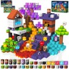 Magnetic Blocks, 150PCS Magnetic Tiles Light Building Blocks for 3+