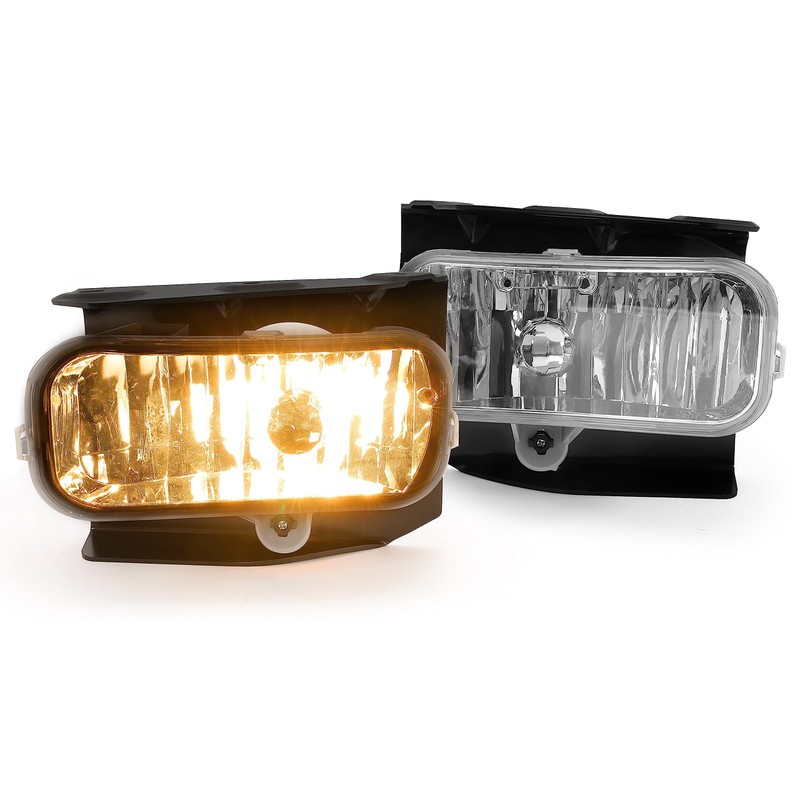 KUAFU Pair Fog Light Compatible with 1999-2004 Ford F-150 F-250