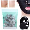 100Pcs/Pack Bamboo Charcoal Disposable Skin Care Compressed Face Mask DIY
