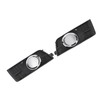 2pcs Front Fog Light Lamp Cover 25778388 Bezel Chrome Trim